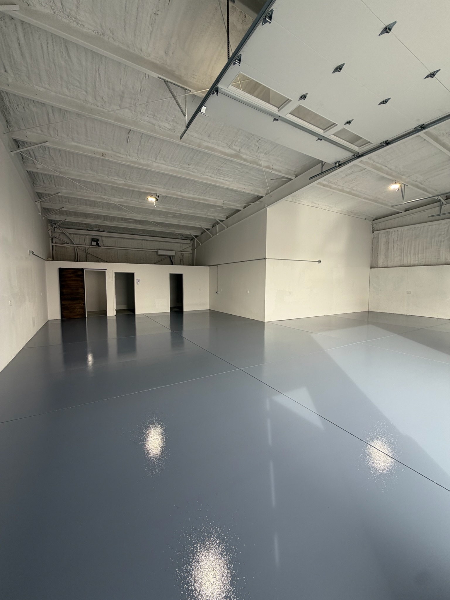 Commercial floor project, Emmett ID